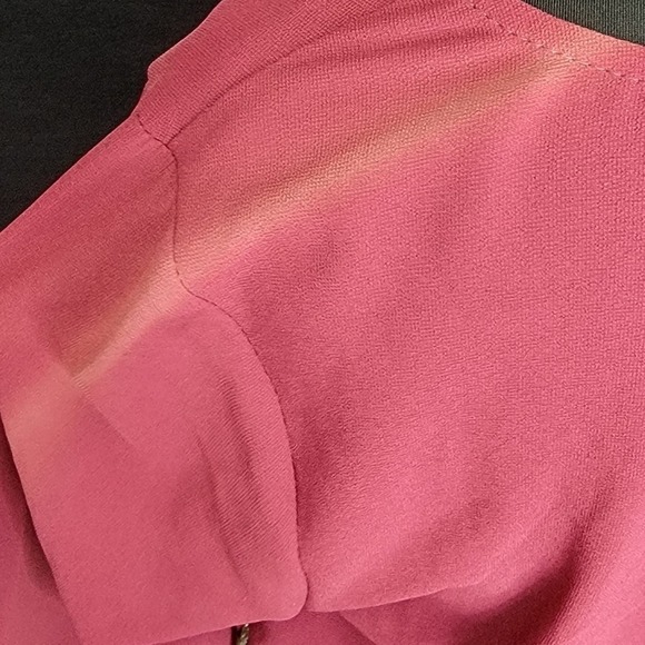 NWT Umgee Long Sleeve Open Back Dress S - Picture 6 of 11